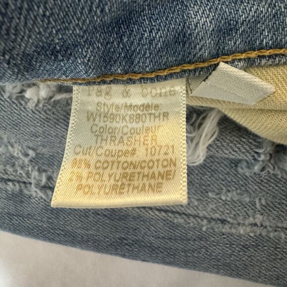 Rag & Bone Jean Thrasher Skinny Jeans Light Wash Size 30 Women’s Mid Rise Denim - Picture 4 of 10